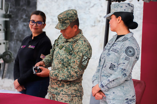 Anuncian defensa y Sesesp campaña ¡sí al desarme, sí a la paz! en Tlaxcala