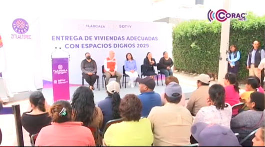 Familias de Zitlaltépec recibieron “Viviendas adecuadas con espacios dignos”