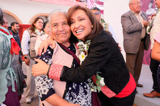 Gobierno estatal pone a mujeres en el centro del bienestar social