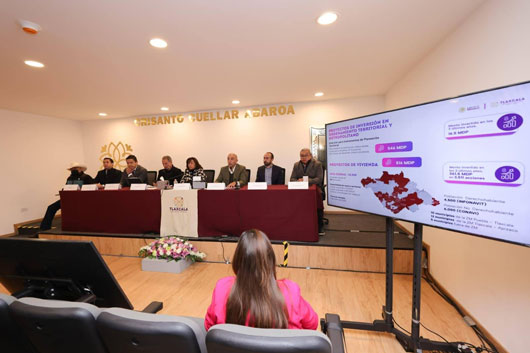 Estos son los proyectos que se desarrollarán en Tlaxcala en 2025 y 2026 