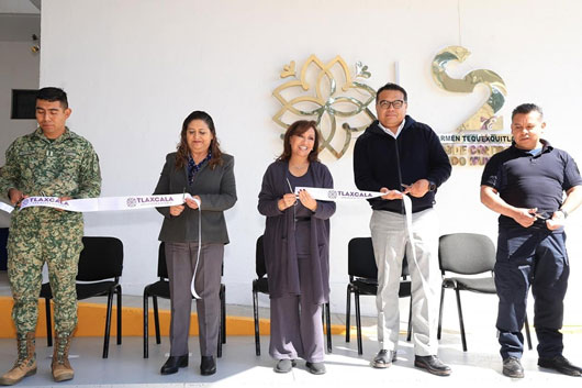 Fortalecen la seguridad de Tequexquitla con instalación de un C2 