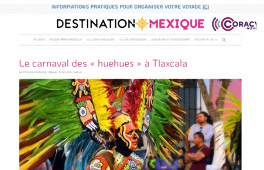 Carnaval de Tlaxcala trasciende fronteras