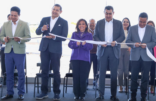 Inauguraron el distribuidor vial Puebla-Tlaxcala, reducirá los tiempos de traslado