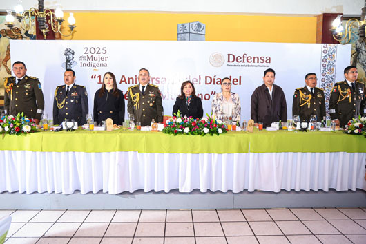 Reconoce gobernadora Lorena Cuéllar contribución de las Fuerzas Armadas 