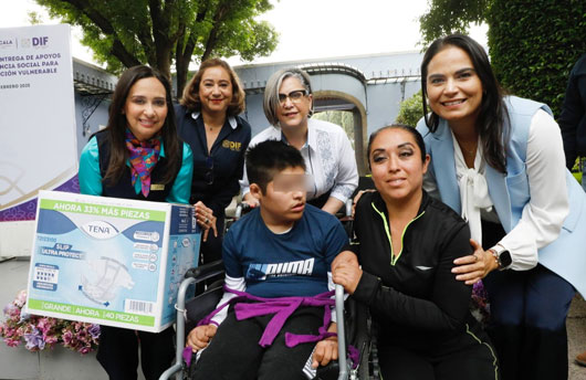 Entregó Sedif Tlaxcala apoyos de asistencia social a la población vulnerable 