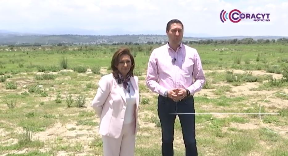 Supervisó la gobernadora Lorena Cuéllar predio destinado al Polo de Desarrollo en Huamantla