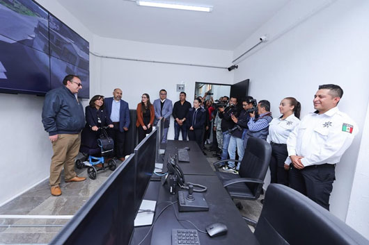 Con C2, gobierno estatal fortalece seguridad de Emiliano Zapata 