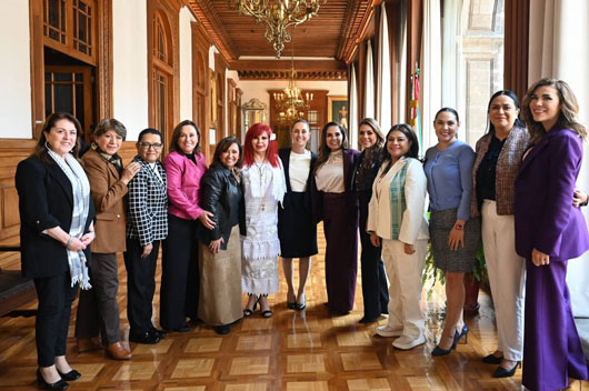 Se reunió gobernadora Lorena Cuéllar con la presidenta Claudia Sheinbaum