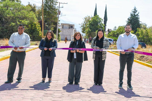 Entregó gobernadora Lorena Cuéllar obras de impacto social en Tlaltelulco