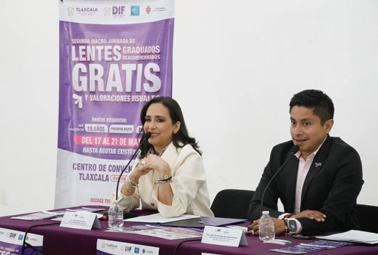 Beneficiará Sedif Tlaxcala a más de 10 mil personas con lentes gratuitos