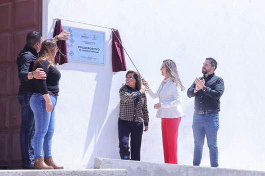 Cuenta Lázaro Cárdenas con nuevo polideportivo 