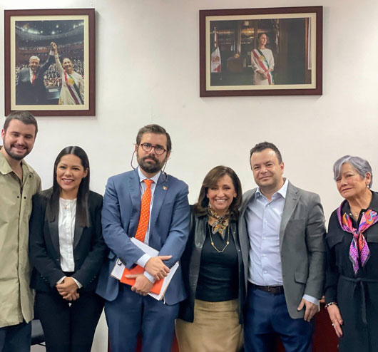 Se reunió gobernadora Lorena Cuéllar con el director de Servicios de Salud del IMSS Bienestar, Alejandro Svarch