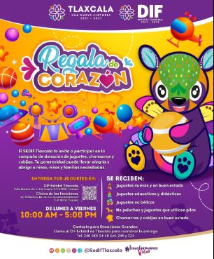 Invitan a donar juguetes y cobijas en apoyo a familias vulnerables