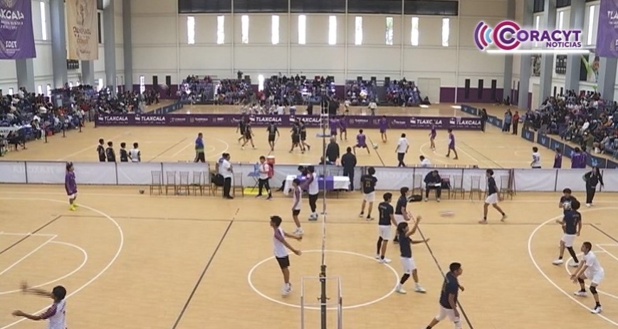 Reunió voleibol de sala a deportistas de seis entidades en Tlaxcala