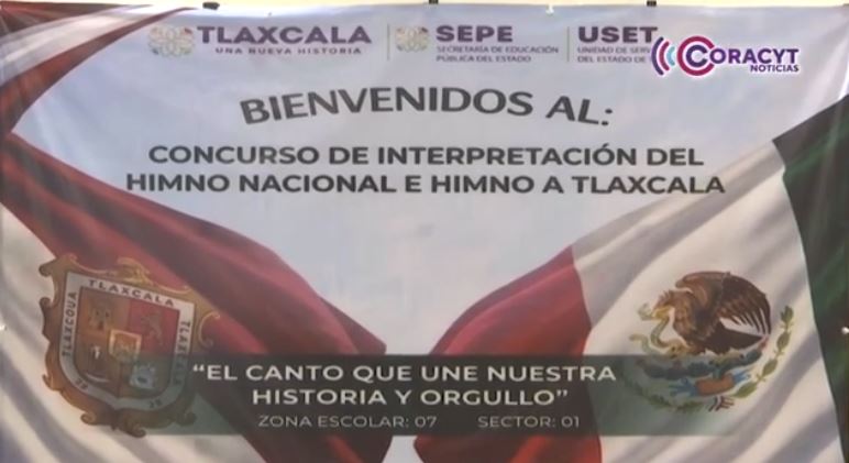 Fortalecen identidad escolar con concurso de himnos de México y Tlaxcala