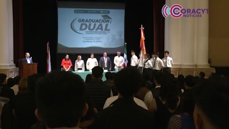 Concluyeron formación dual 158 estudiantes del Conalep Tlaxcala