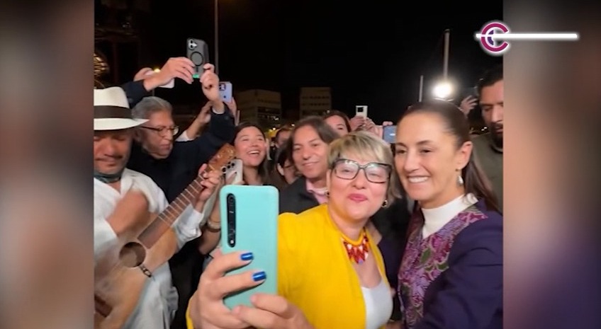 Tlaxcaltecas respaldan a presidenta Claudia Sheinbaum en Cumbre en Defensa de la Democracia