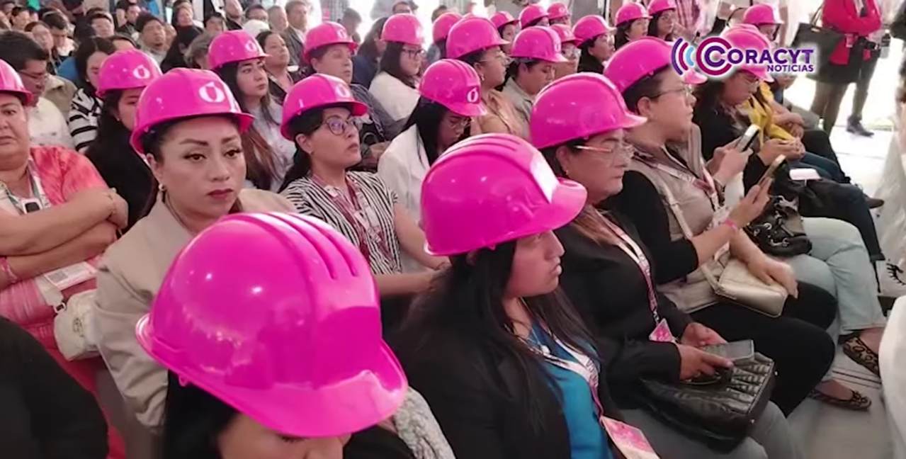 Impulsa “Cascos Rosas” liderazgo femenino en el sector hídrico en Tlaxcala