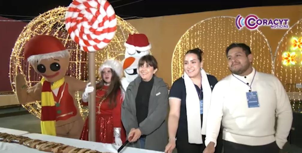 Rosca monumental marca el cierre de la Villa Navideña 2025 