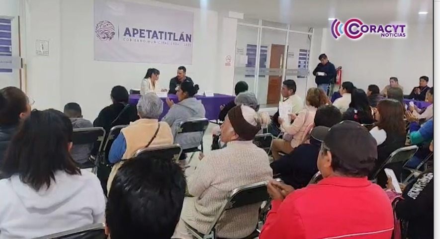 Población de Apetatitlán podrá rectificar su acta de nacimiento a bajo costo