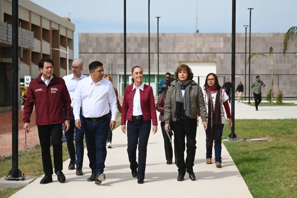 Estudiantes de UNRC recibirán beca Gertrudis Bocanegra: Sheinbaum