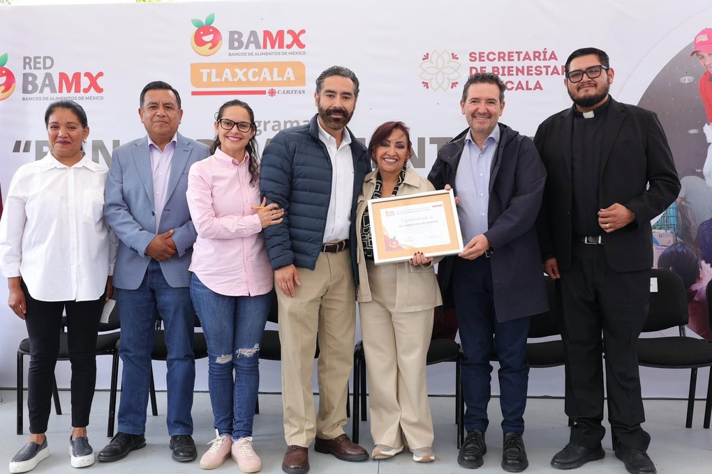 Alianza entre gobierno estatal y Banco de Alimentos fortalece seguridad alimentaria en Tlaxcala