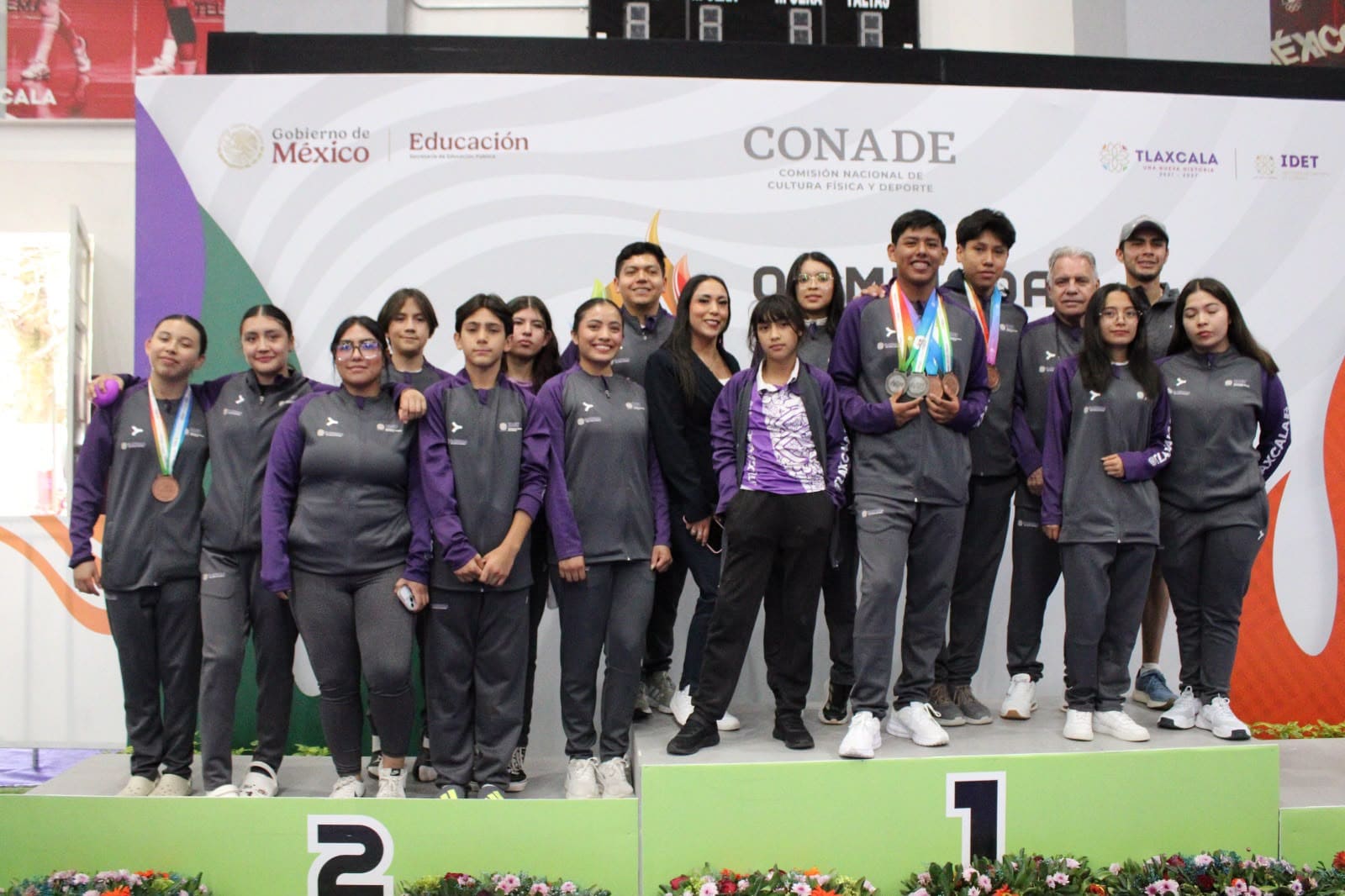 Aquí están las medallas: Tlaxcala rompe récord histórico