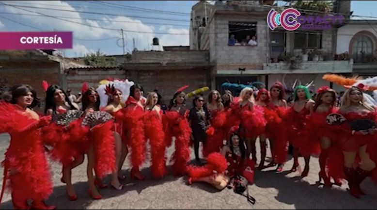 El Carnaval visibiliza a la comunidad LGBTIQ+ en San Pablo del Monte