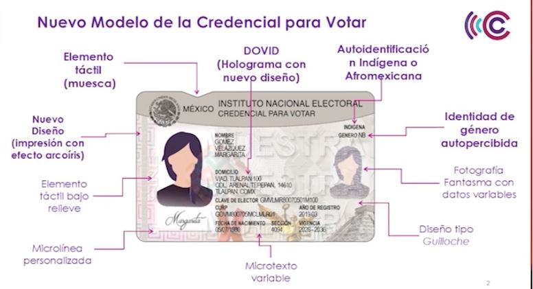 Nueva Credencial para Votar incorpora 25 medidas de seguridad