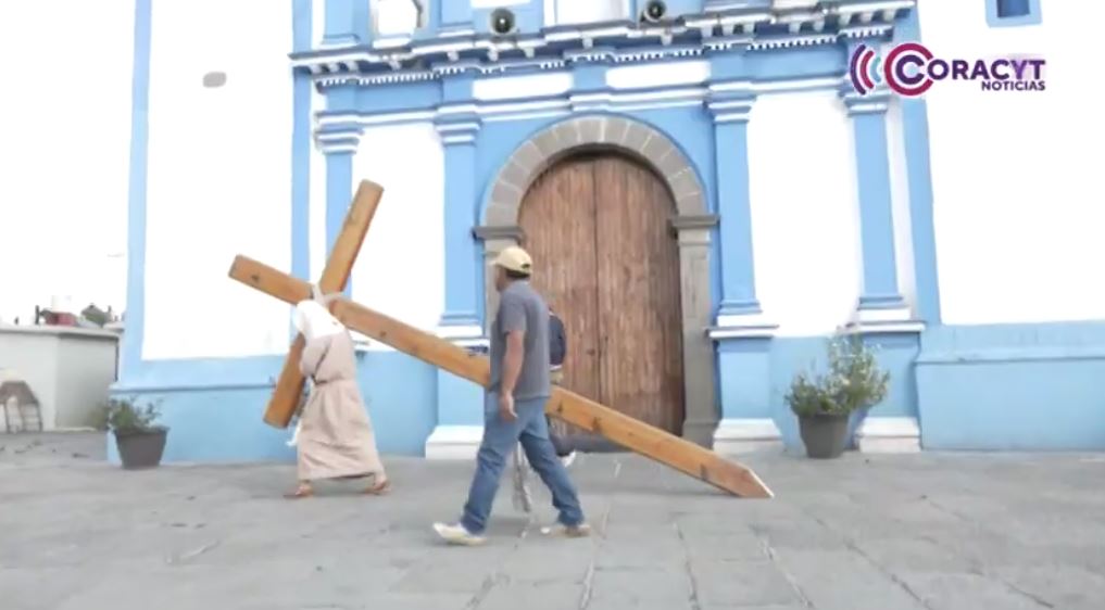 San Gabriel Cuauhtla se prepara para representar la pasión de Cristo 