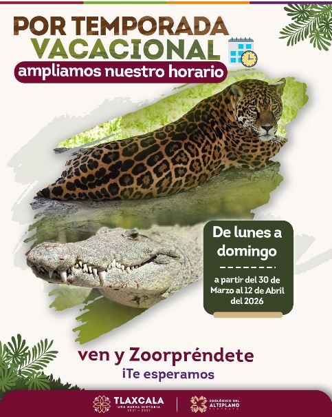 Zoológico del Altiplano amplía horario en vacaciones; abre todos los días para recibir a familias y visitantes