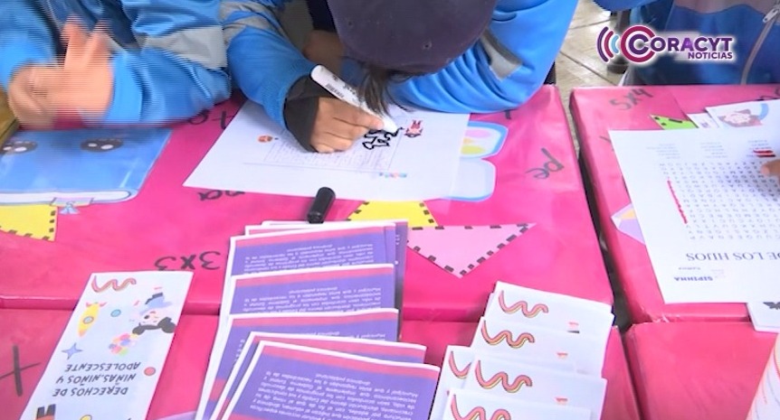 Garantiza gobierno estatal educación, salud y protección social a menores tlaxcaltecas