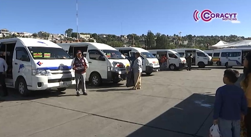 Operadores del transporte público mantienen en movimiento a Tlaxcala