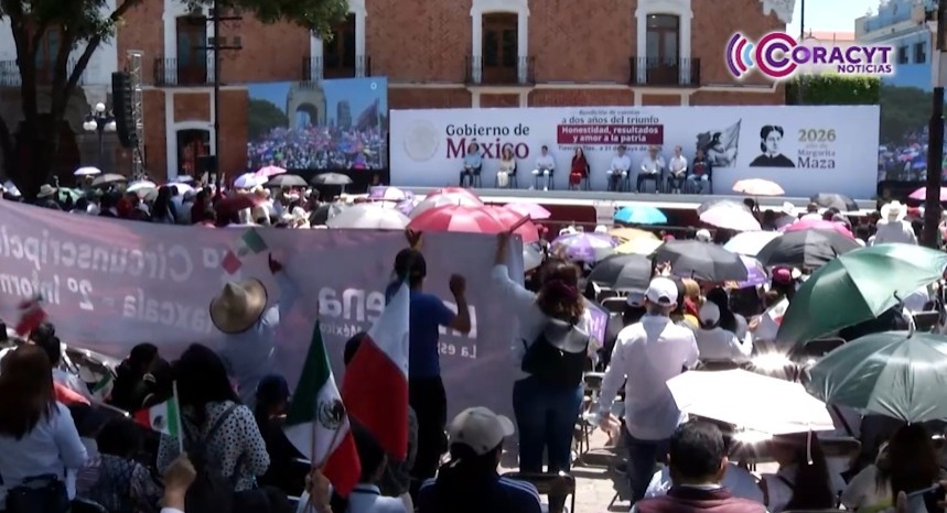Tlaxcaltecas reconocen resultados de gobierno de la presidenta Claudia Sheinbaum