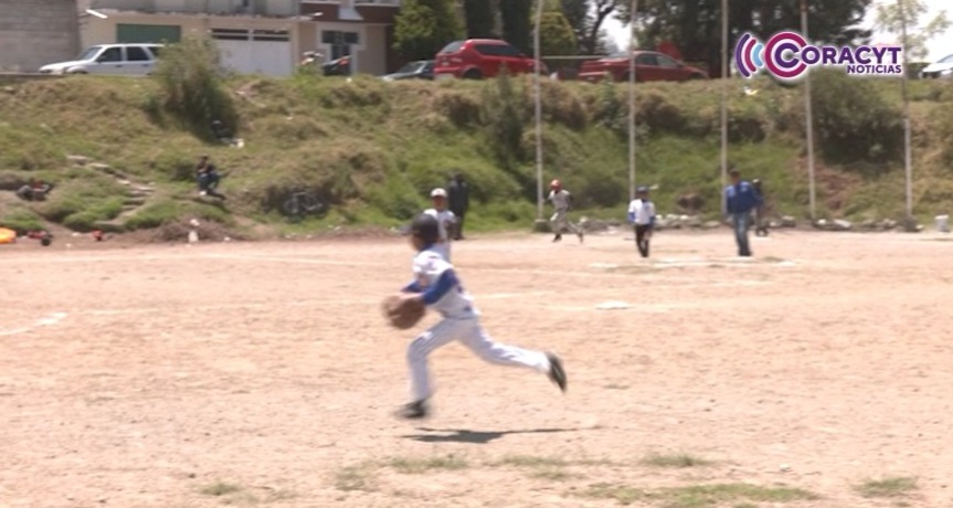 Lidera “Cachorros” la Liga Tlaxcalteca de Béisbol Infantil y Juvenil