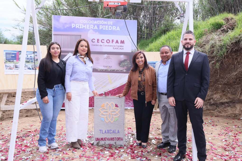 Inicia construcción del Centro de Convivencia Familiar Supervisada en Tlaxcala