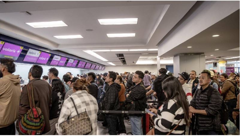Viajeros internacionales a México aumentan 5.3% en mayo, pero cae el gasto