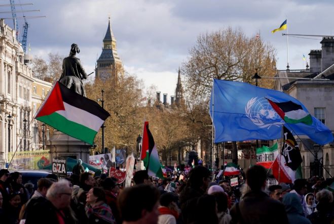 Marchan en Londres contra el auge de la extrema derecha