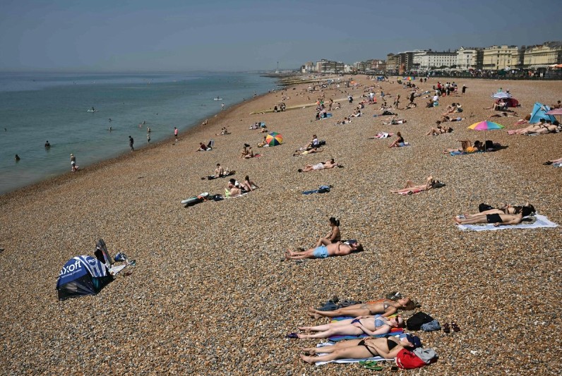Gran Bretaña registra la temperatura más alta de mayo en su historia