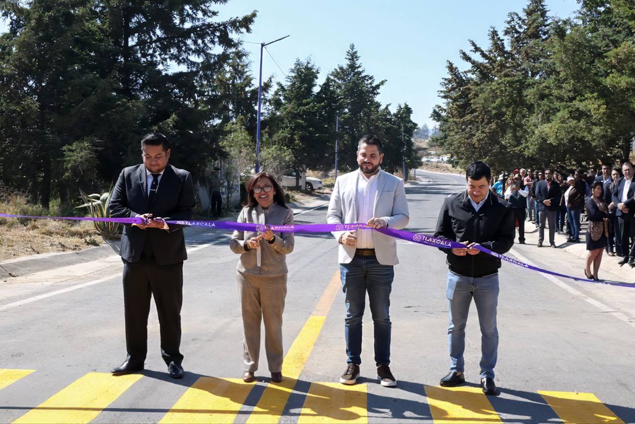 Invirtió gobierno estatal 5 MDP en modernización del Periférico–La Soledad en Calpulalpan