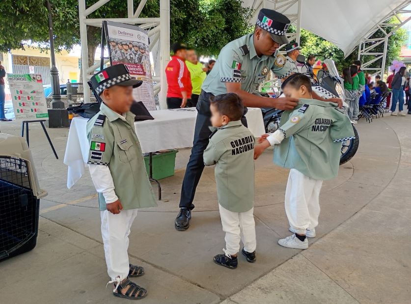 Guardia Nacional participa en programa cívico “Jornadas por la Paz” en Tlaxcala