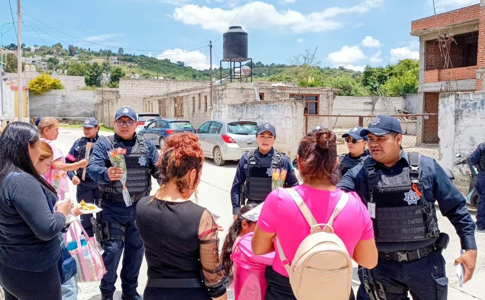 La SSC fortalece la proximidad social con la estrategia “La SSC cerca de ti” en Teacalco