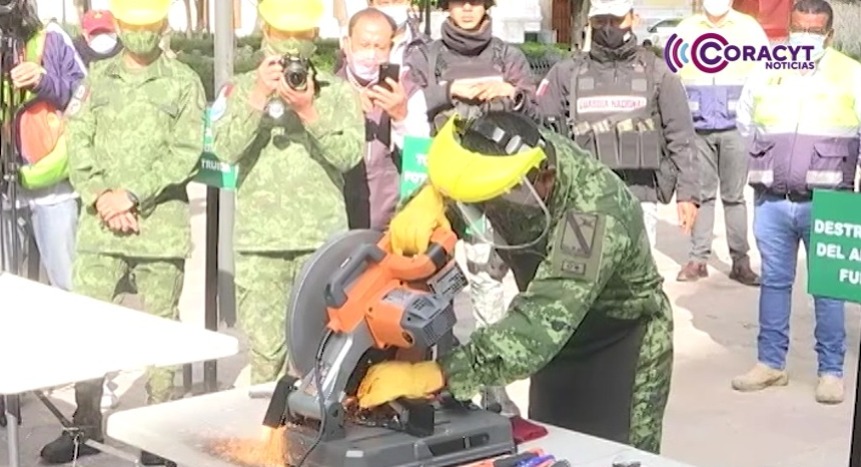 Continúa en Tlaxcala la campaña de “Canje de Armas” con buena respuesta: Sesesp