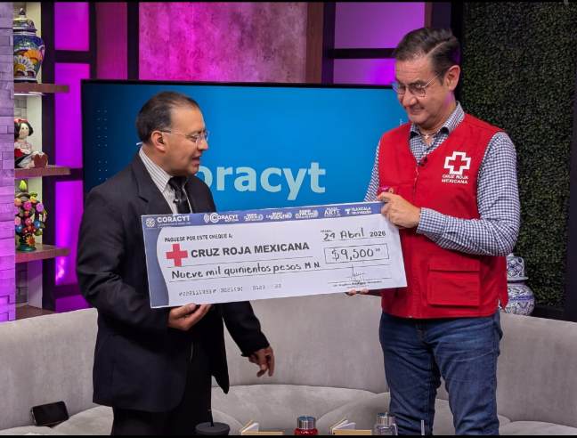 Se sumó la Coracyt a Colecta Anual de la Cruz Roja en Tlaxcala