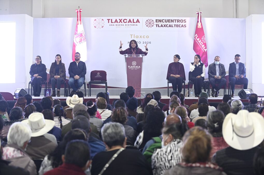 Anunció gobernadora Lorena Cuéllar nuevos proyectos viales para Tetla y Tlaxco