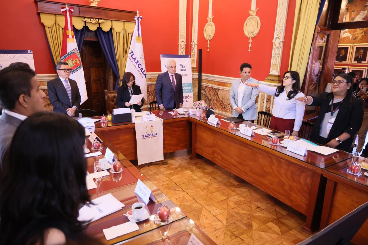 Fortalece gobierno estatal proyectos estratégicos en Tlaxcala con uso de información estadística