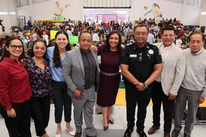 Recibió Texoloc inversión extraordinaria en seguridad y apoyo social 