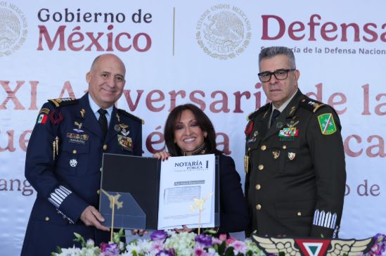 Donó gobierno estatal predio para ampliar Estación Aérea Militar No. 9